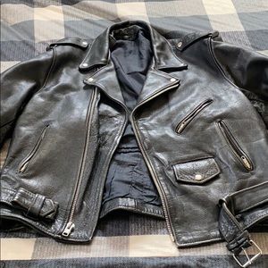 Men’s leather jacket